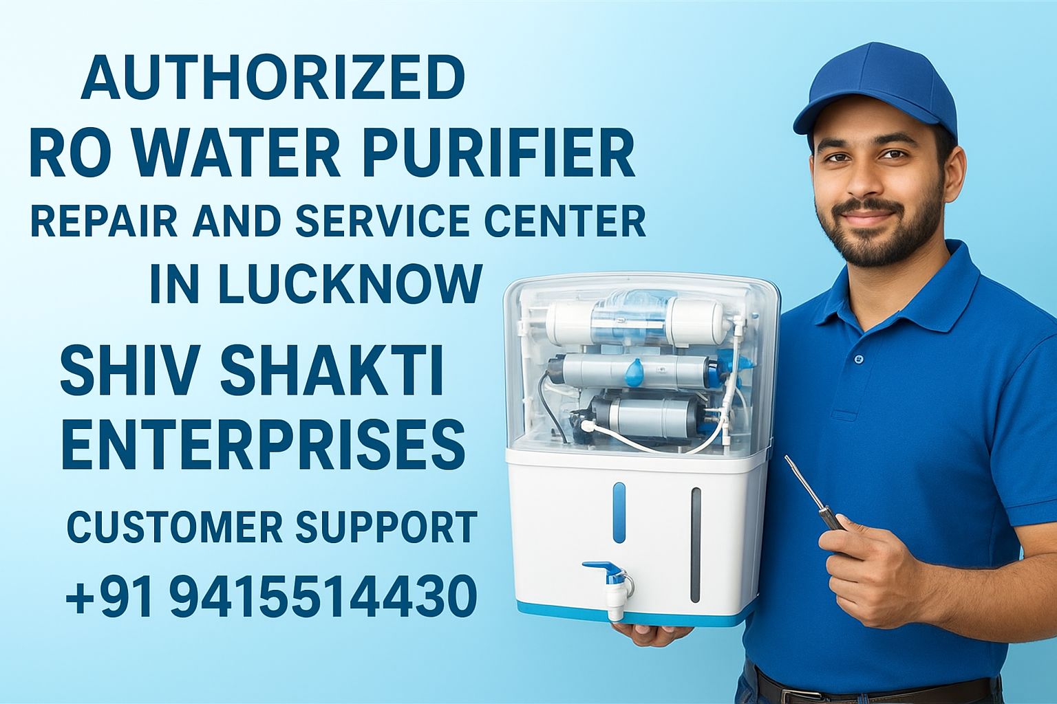 Best RO Water Purifier Repair Service Center LKO 9415514430
