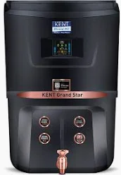 Kent Grand Star Black RO UV UF UV in Tank